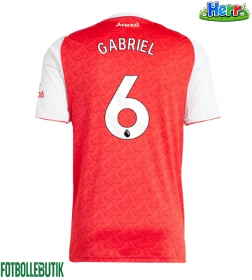 Arsenal Gabriel Magalhaes #6 Hemmatröja 2025-26 Kortärmad